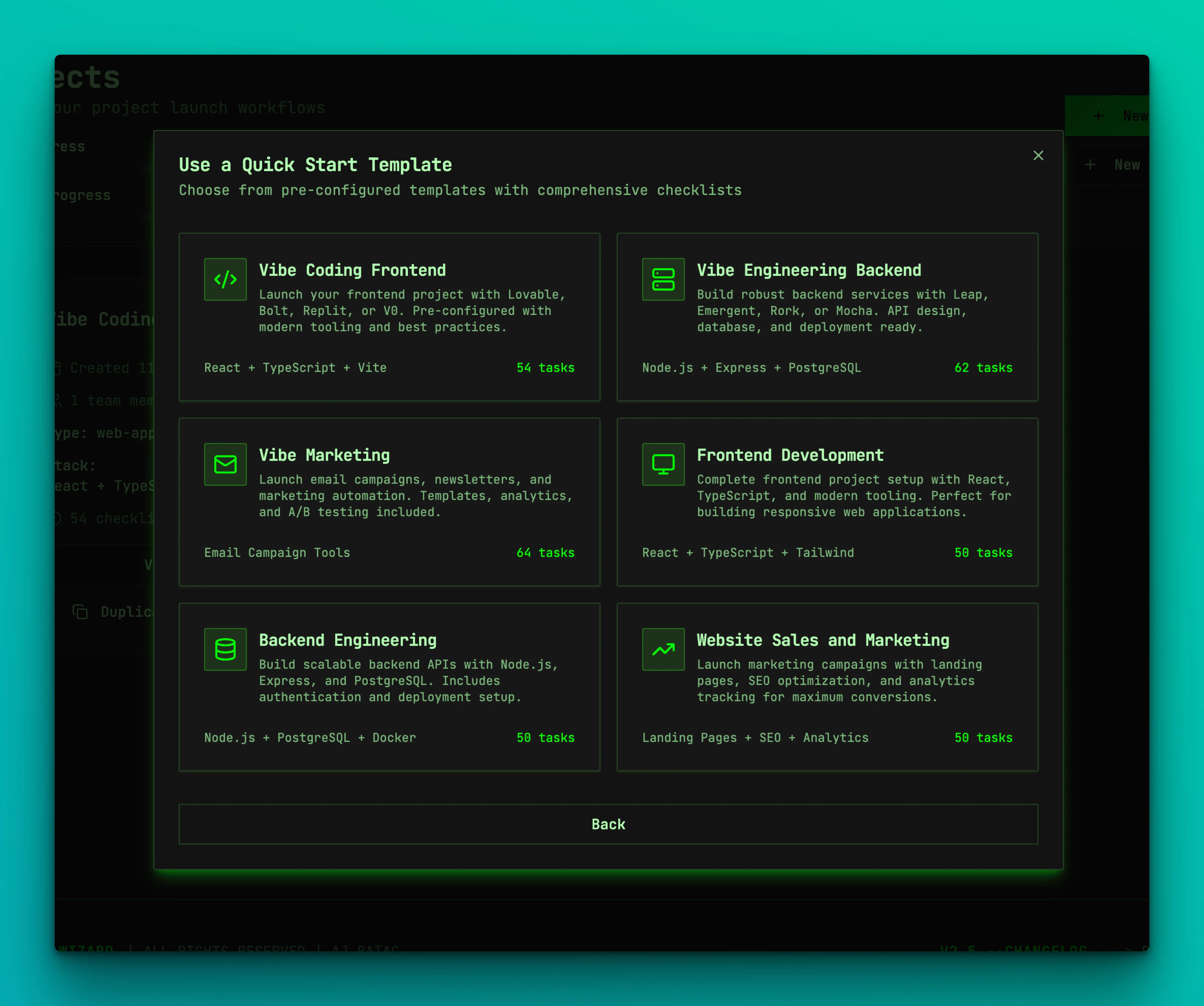 Screenshot of Launch_Wizard