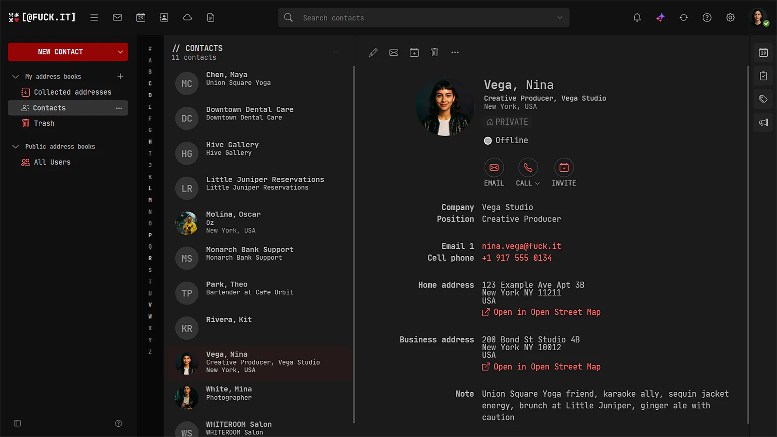 Screenshot 3 of @fuck.it email