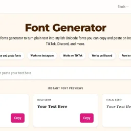 Fonts Generator Logo